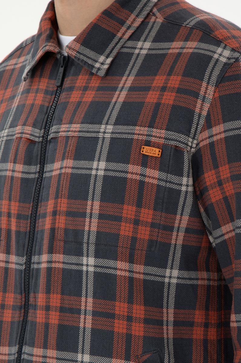 Erkek Kiremit Uzun Kollu Gömlek