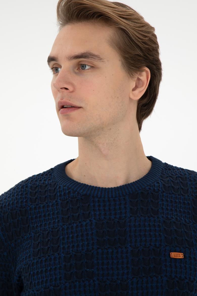 Erkek Lacivert Kazak - 50293080018