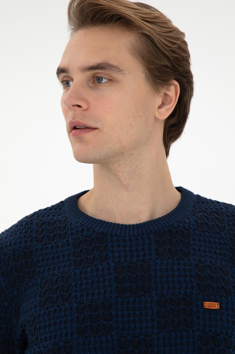 Erkek Lacivert Kazak