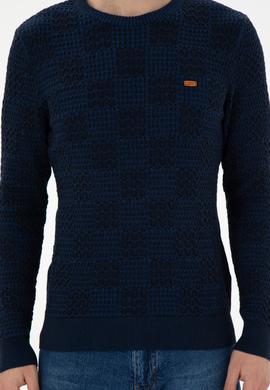 Erkek Lacivert Kazak - 50293080018