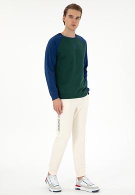 Erkek Koyu Yeşil Sweatshirt - 50293455057