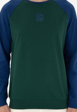 Erkek Koyu Yeşil Sweatshirt - 50293455057