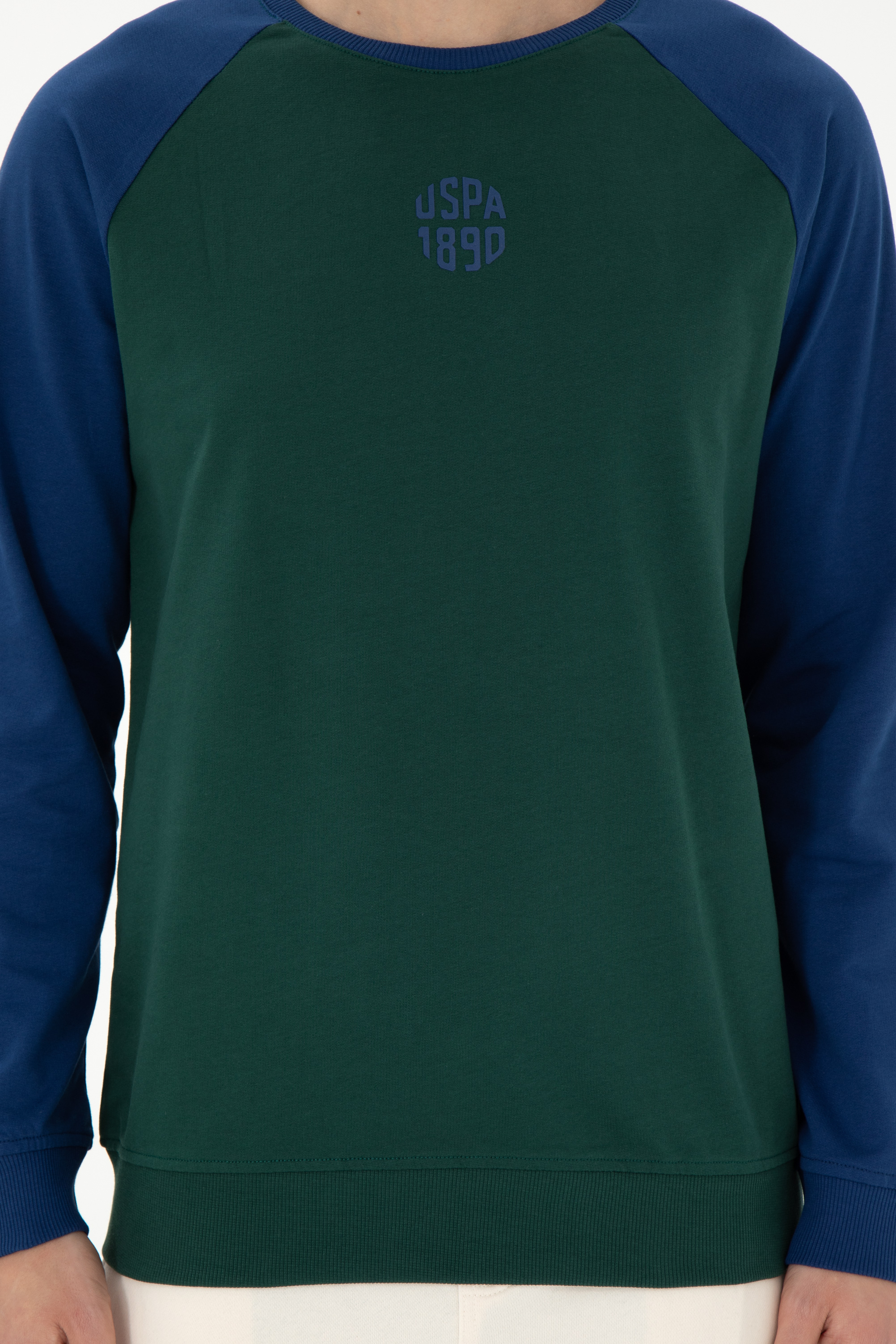 Erkek Koyu Yeşil Sweatshirt