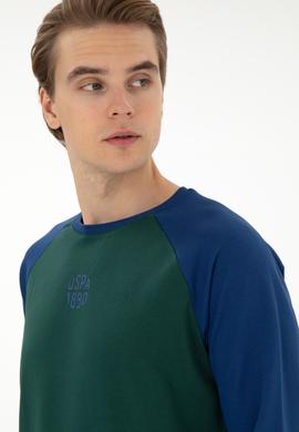 Erkek Koyu Yeşil Sweatshirt - 50293455057