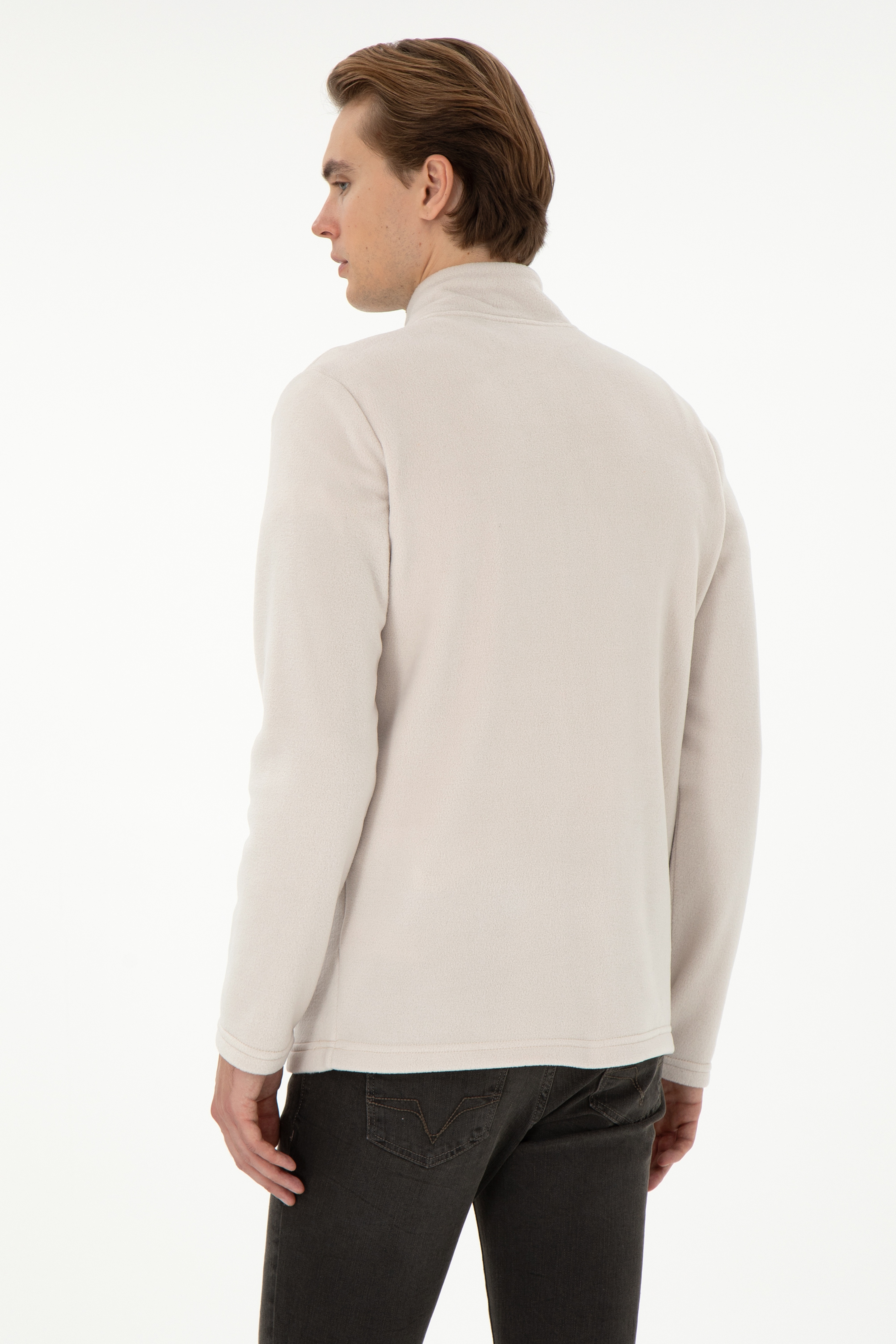 Erkek Taş Sweatshirt - Image 5