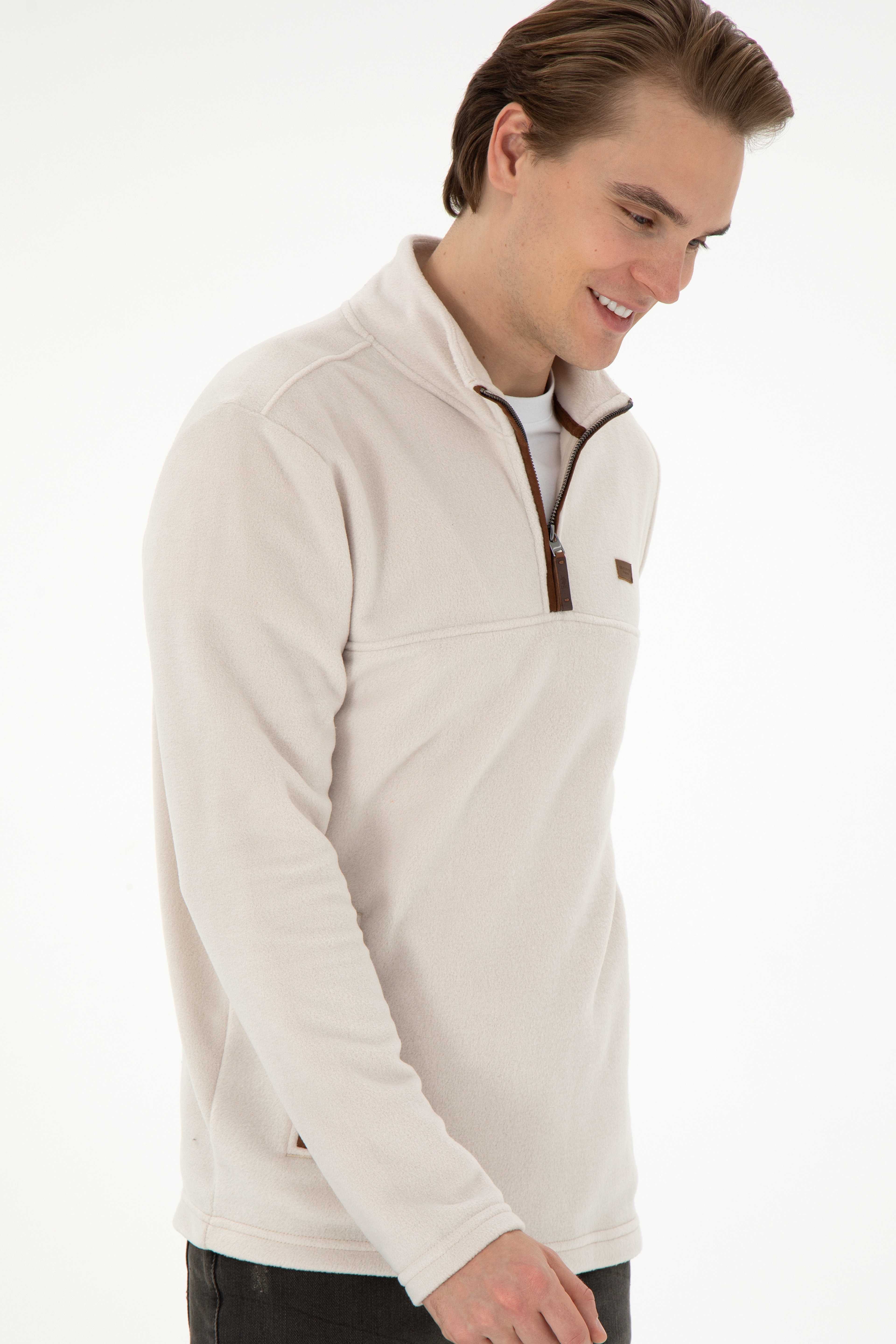 Erkek Taş Sweatshirt