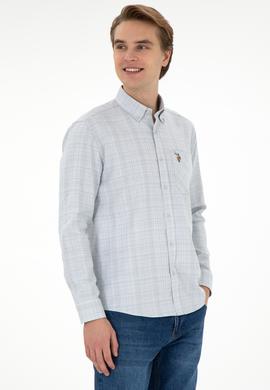 Erkek Taş Uzun Kollu Gömlek - 50291392036