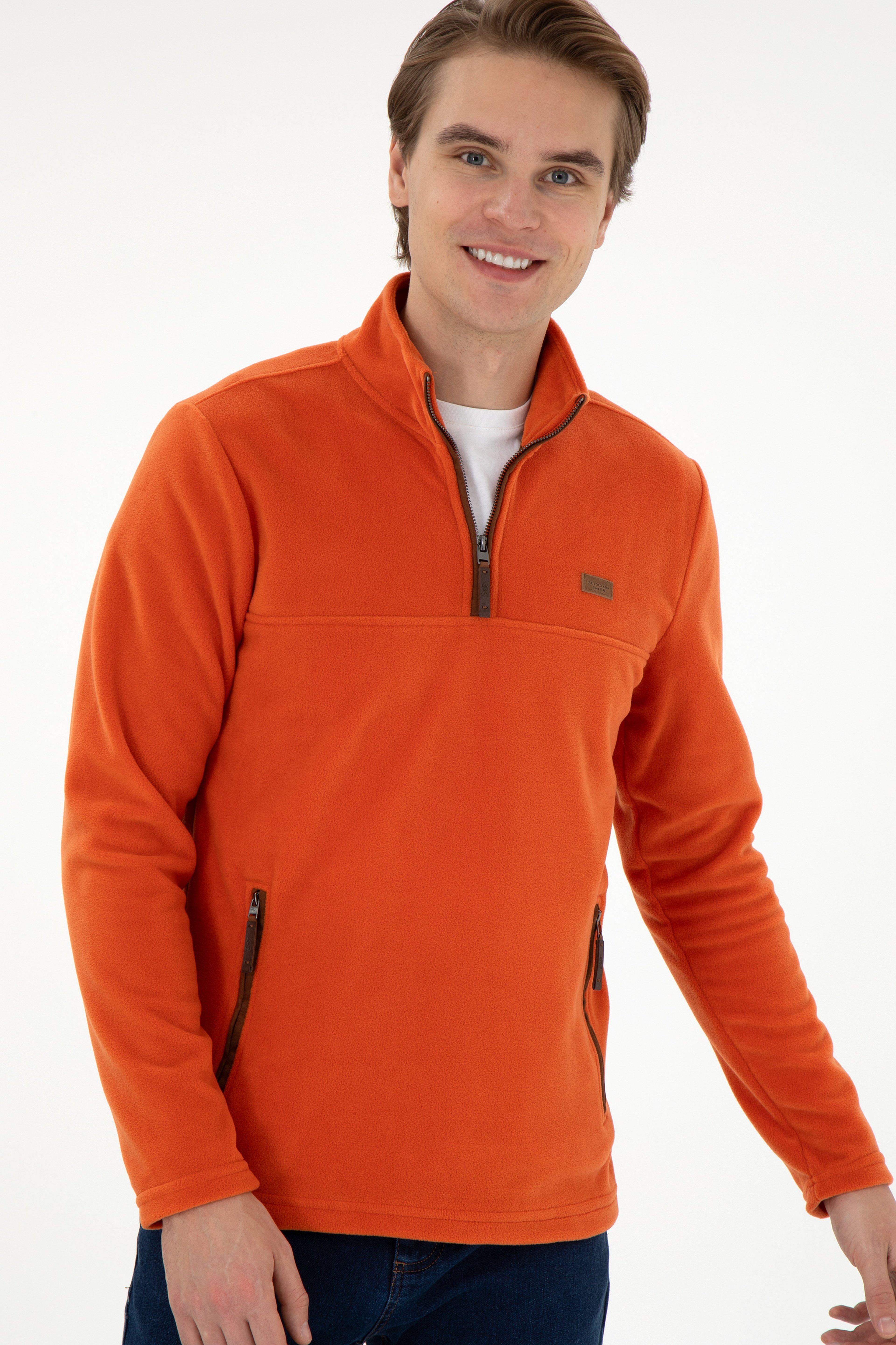 Erkek Kiremit Sweatshirt - Image 3
