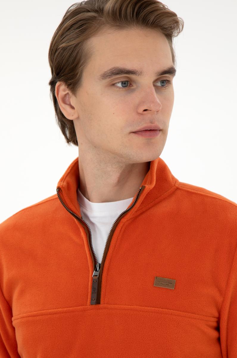 Erkek Kiremit Sweatshirt