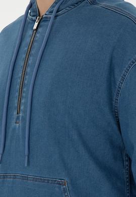 Erkek Mavi Jean Gömlek - 50293320005