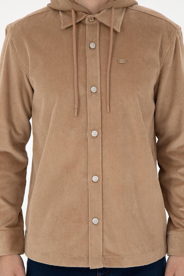 Erkek Camel Uzun Kollu Gömlek - 50292451005