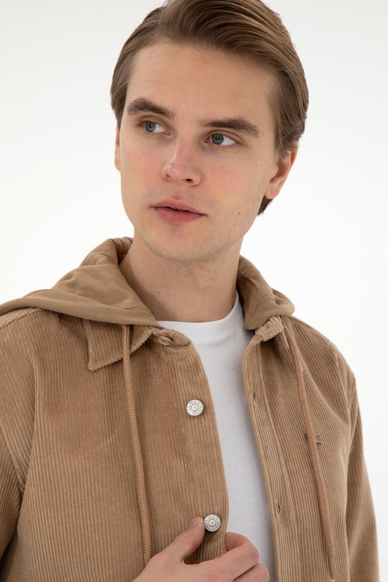 Erkek Camel Uzun Kollu Gömlek - 50292451005