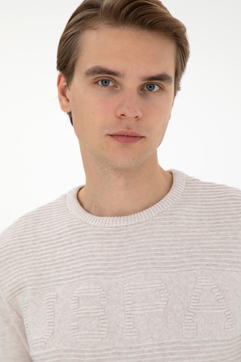 Erkek Taş Melanj Kazak - 50293089039