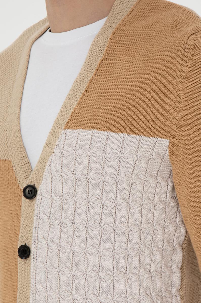 Erkek Kum Triko Hırka