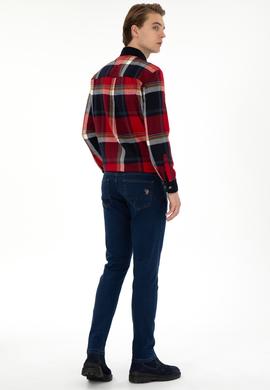 Erkek Mavi Slim Fit Jean Pantolon - 50296820023