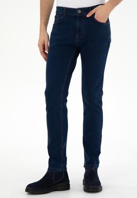 Erkek Mavi Slim Fit Jean Pantolon - 50296820023