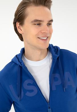 Erkek Saks Örme Hırka - 50289029086