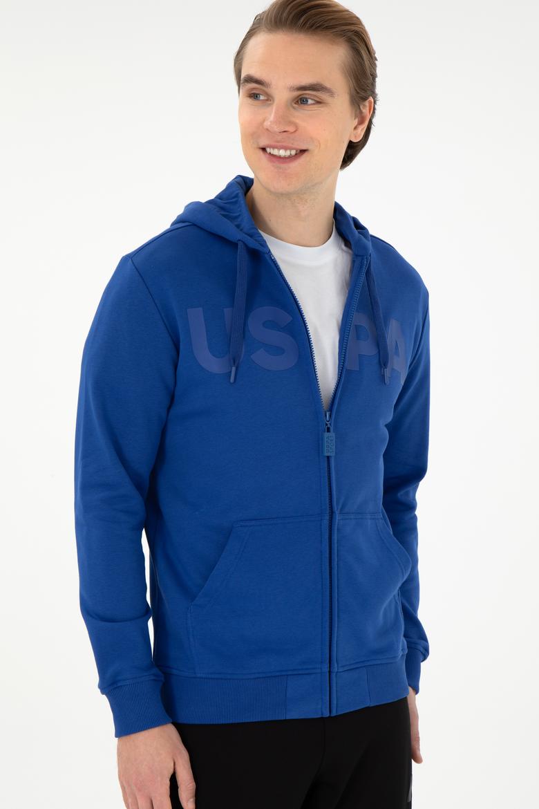 Erkek Saks Örme Hırka - 50289029086