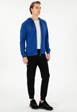 Erkek Saks Örme Hırka - 50289029086