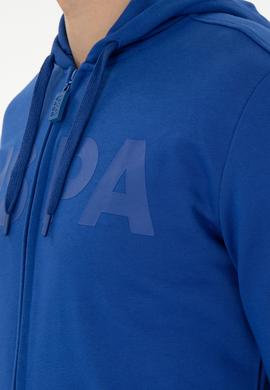 Erkek Saks Örme Hırka - 50289029086