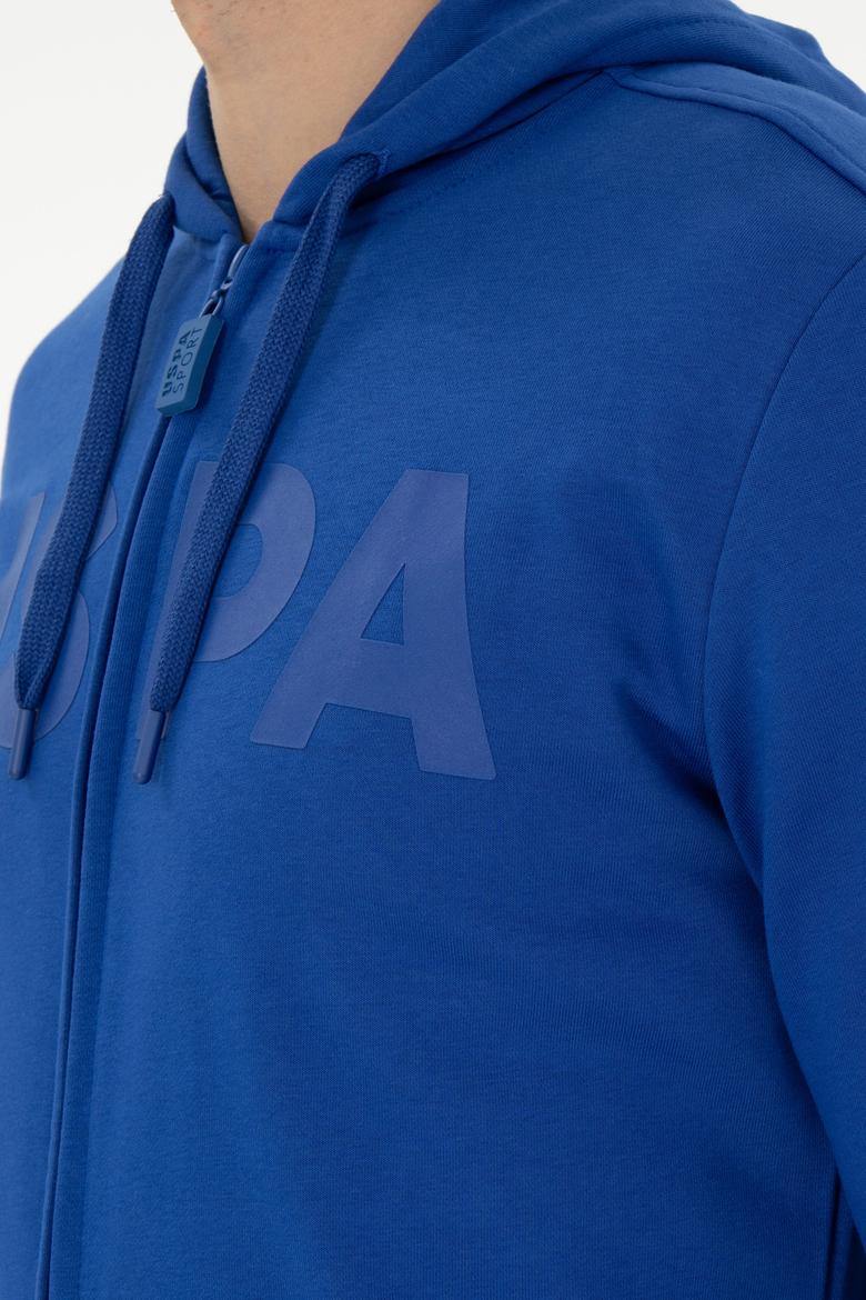 Erkek Saks Örme Hırka - 50289029086