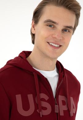 Erkek Bordo Örme Hırka - 50289029117