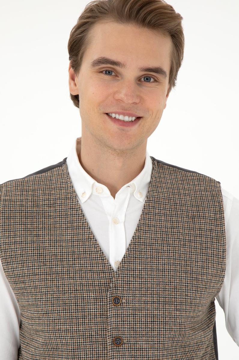 Erkek Antrasit Örme Hırka