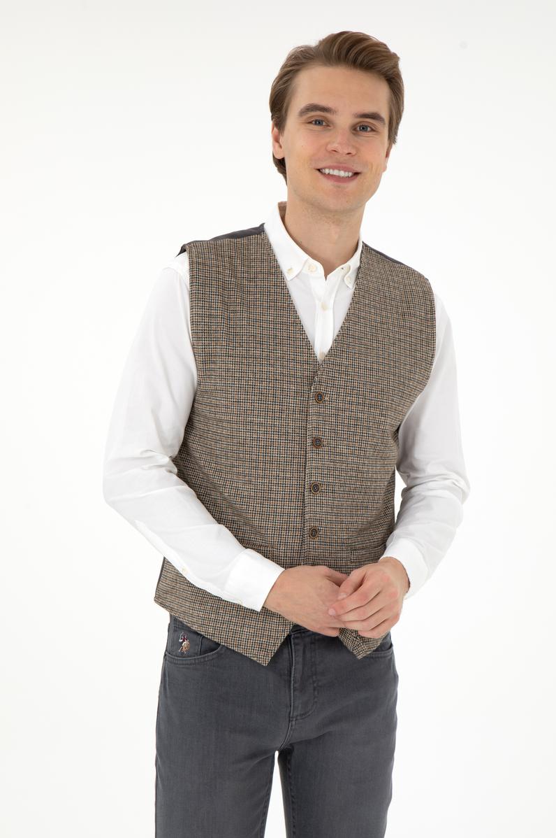 Erkek Antrasit Örme Hırka