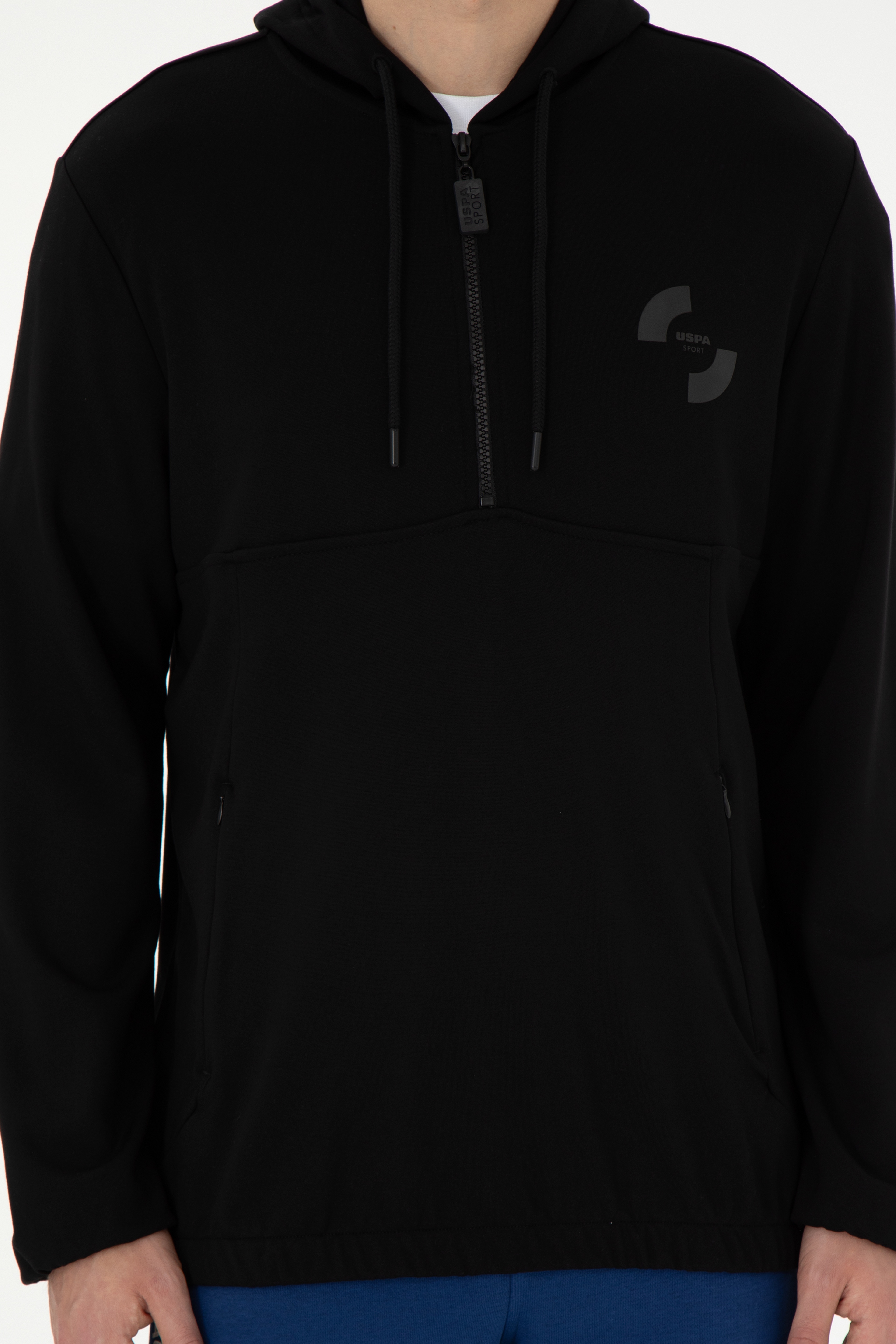 Erkek Siyah Sweatshirt