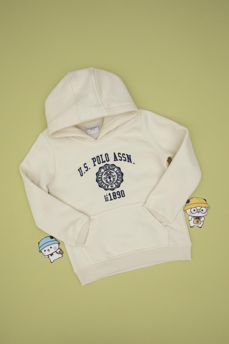 Erkek Çocuk Krem Sweatshirt