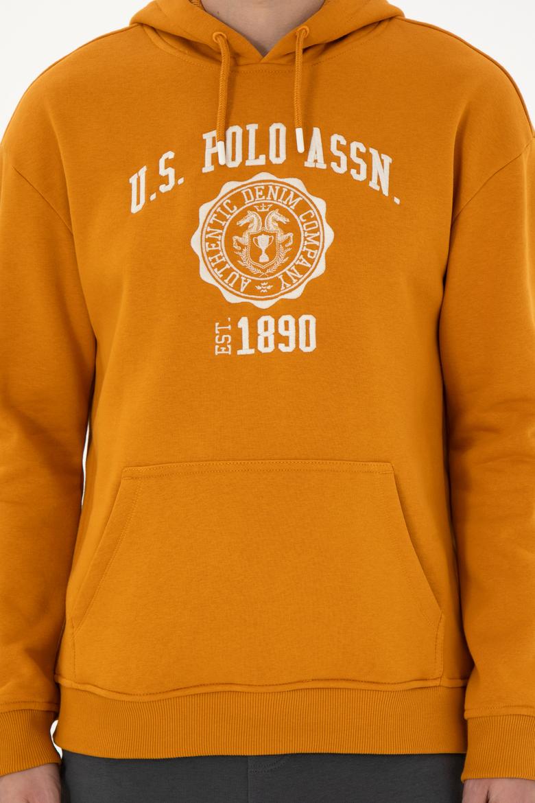 Erkek Hardal Sweatshirt - 50290888038