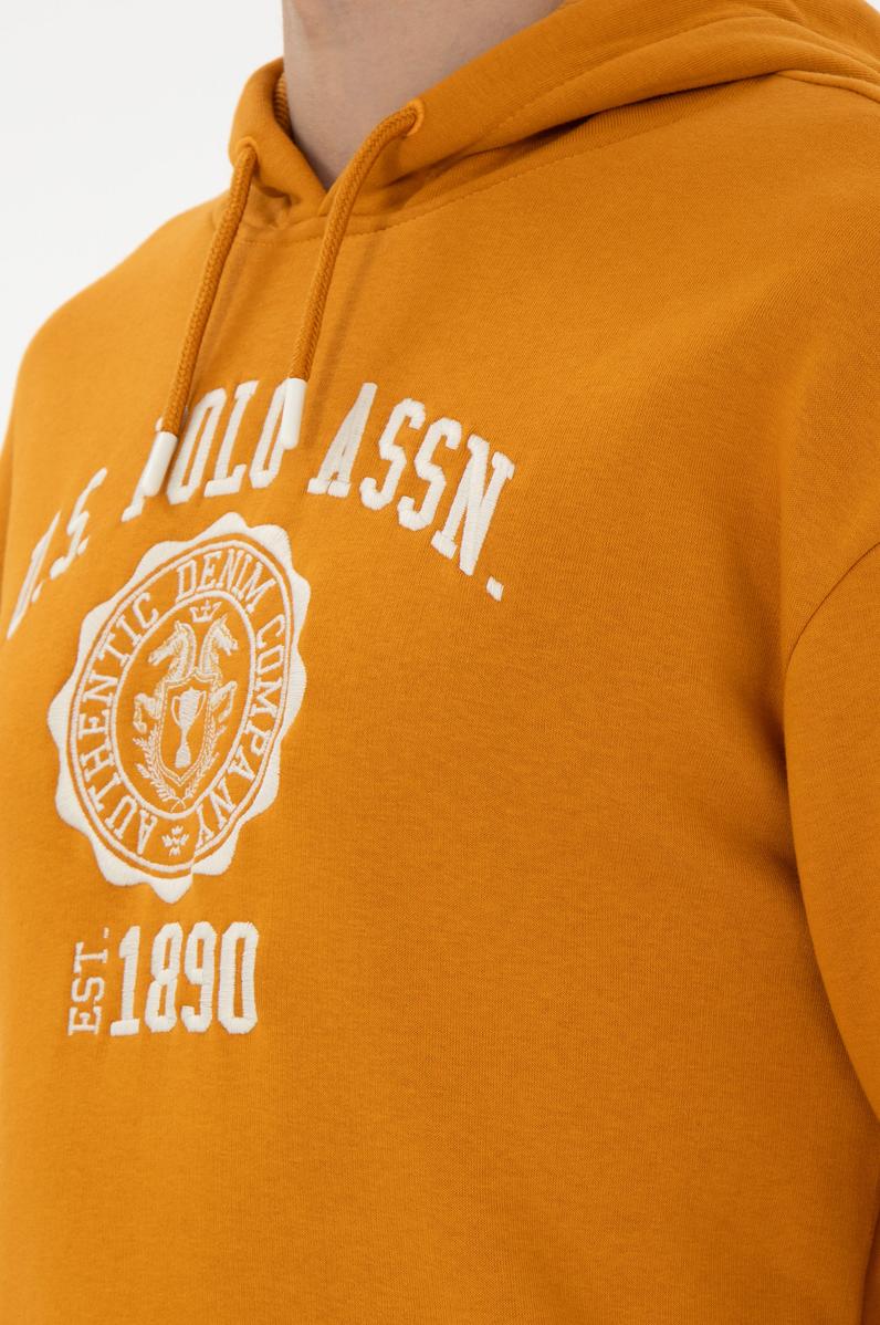 Erkek Hardal Sweatshirt