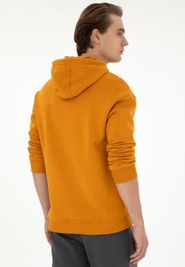 Erkek Hardal Sweatshirt - 50290888038