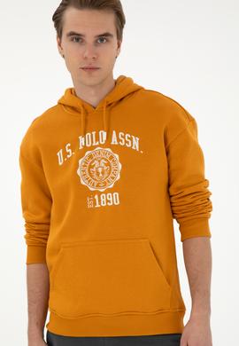 Erkek Hardal Sweatshirt - 50290888038