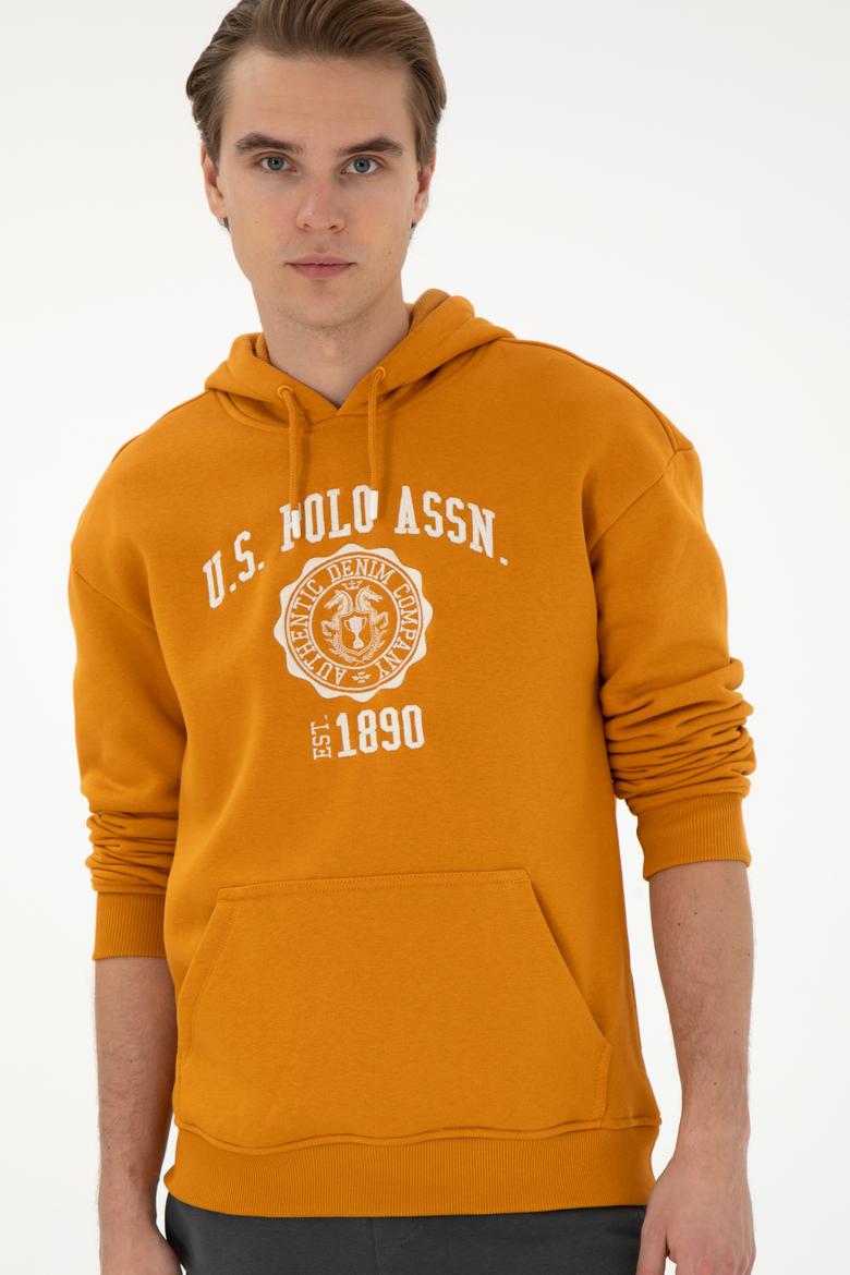 Erkek Hardal Sweatshirt - 50290888038