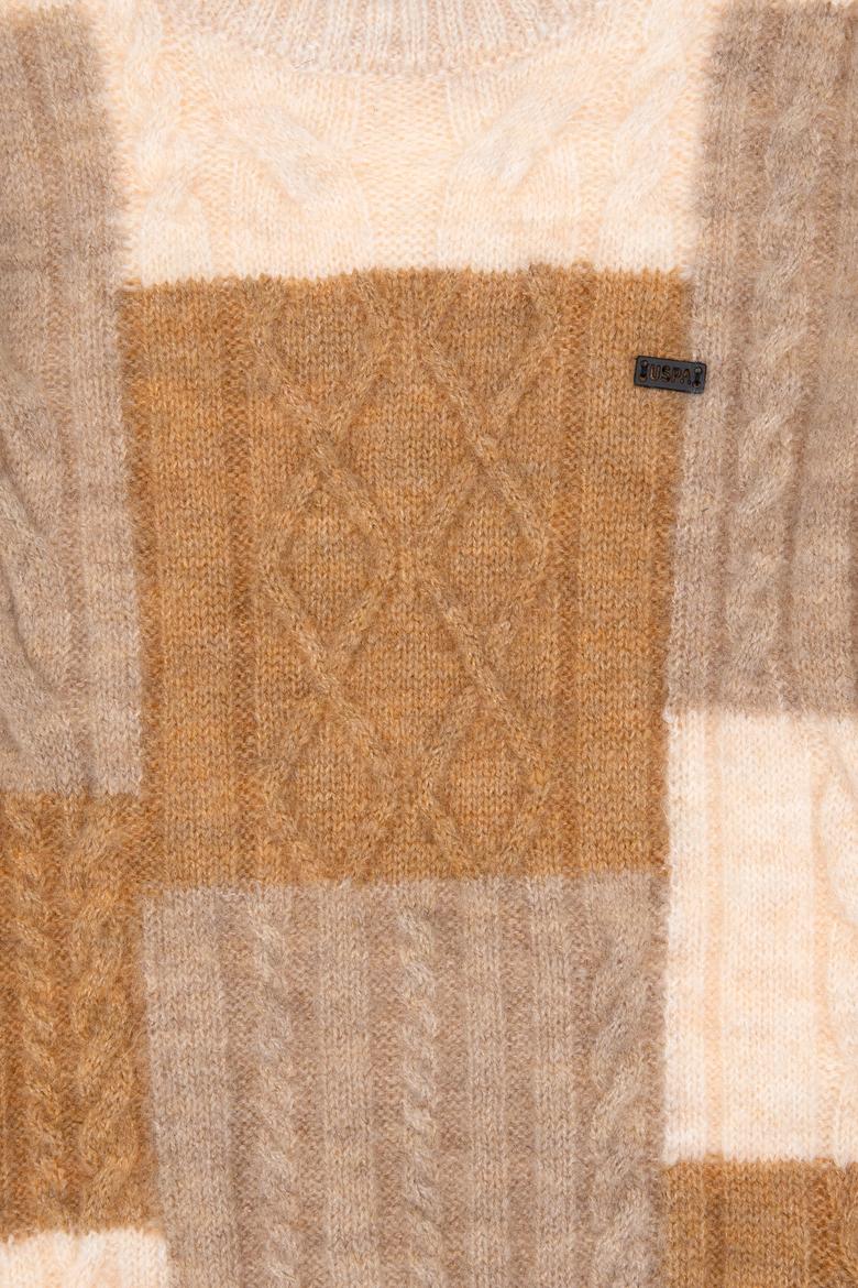 Erkek Çocuk Krem Bisiklet Yaka Kazak - 50293052020