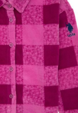Kız Çocuk Fuşya Örme Gömlek - 50290702006