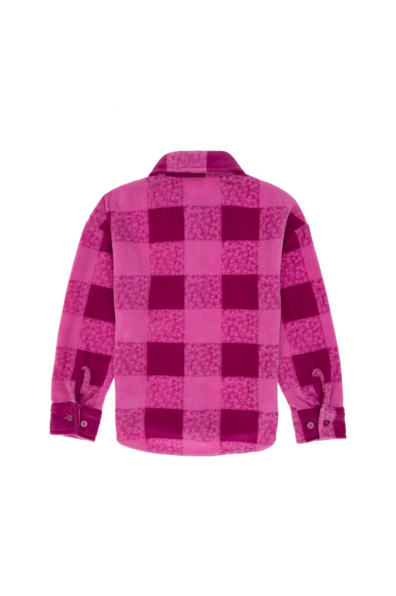 Kız Çocuk Fuşya Örme Gömlek