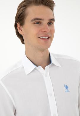 Erkek Beyaz Uzun Kollu Gömlek - 50292303006