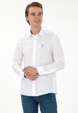 Erkek Beyaz Uzun Kollu Gömlek - 50292303006
