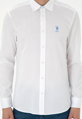 Erkek Beyaz Uzun Kollu Gömlek - 50292303006