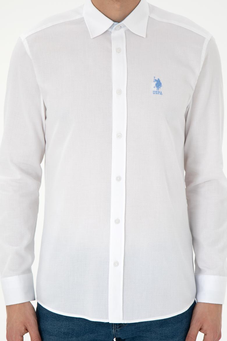 Erkek Beyaz Uzun Kollu Gömlek - 50292303006