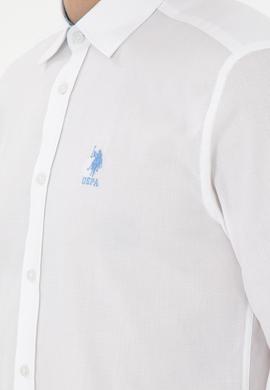 Erkek Beyaz Uzun Kollu Gömlek - 50292303006