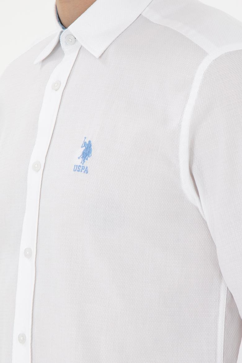 Erkek Beyaz Uzun Kollu Gömlek - 50292303006