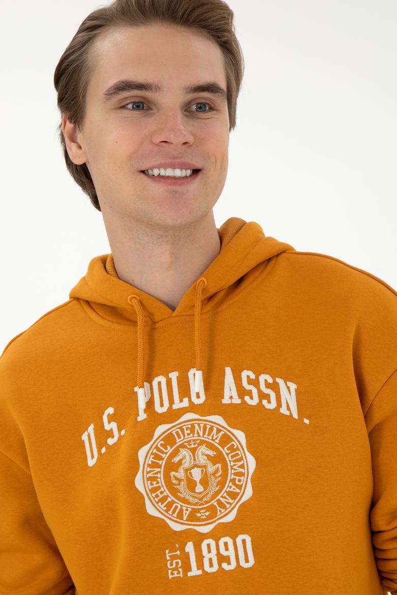 Erkek Hardal Sweatshirt - 50290888038