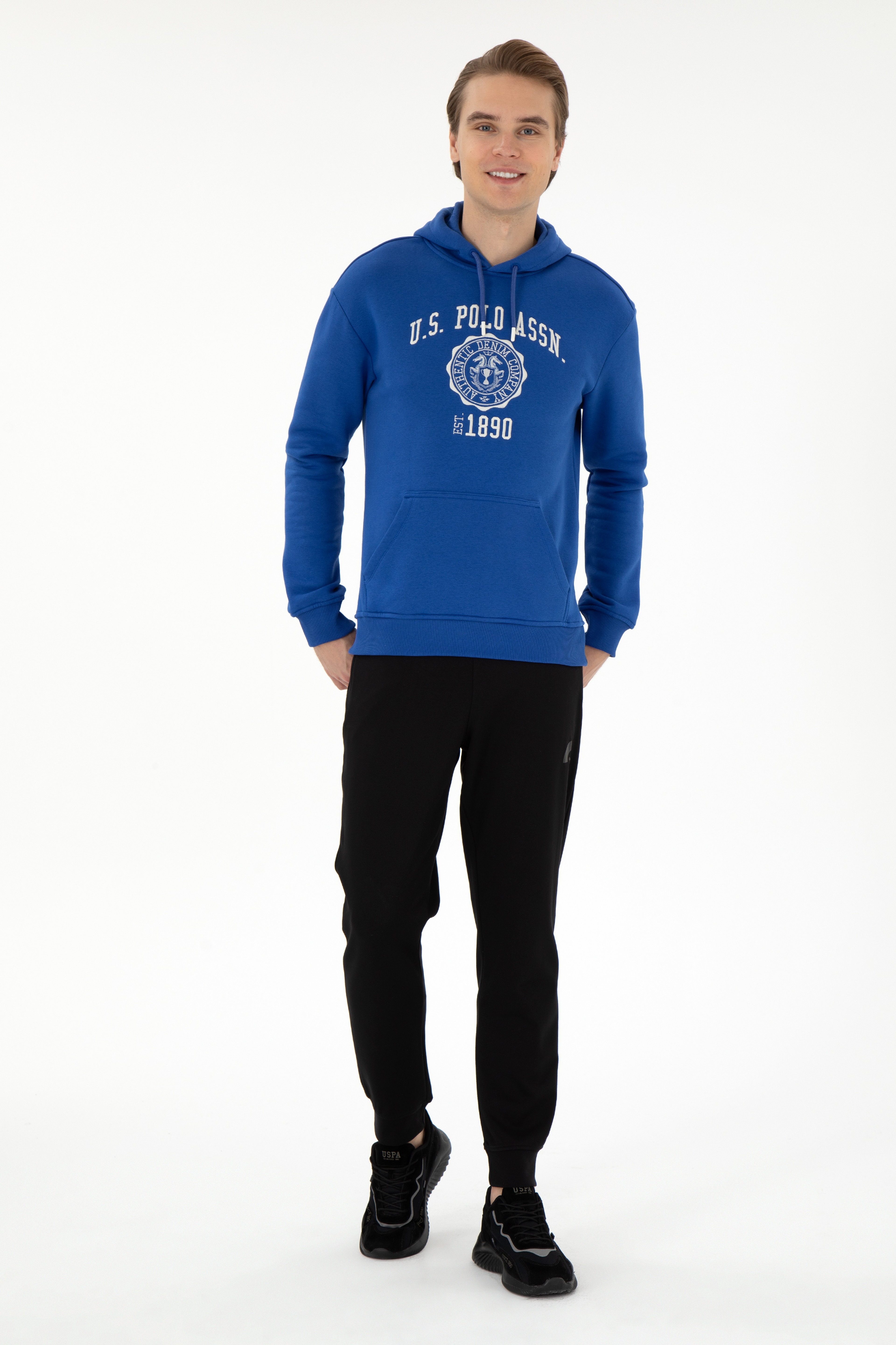 Erkek Saks Sweatshirt - Image 4