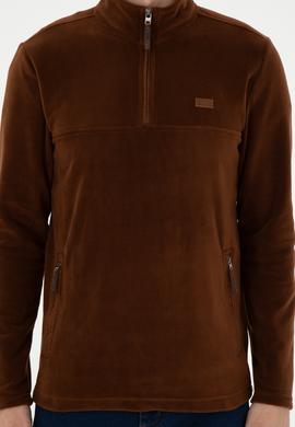 Erkek Kahverengi Sweatshirt - 50290609029