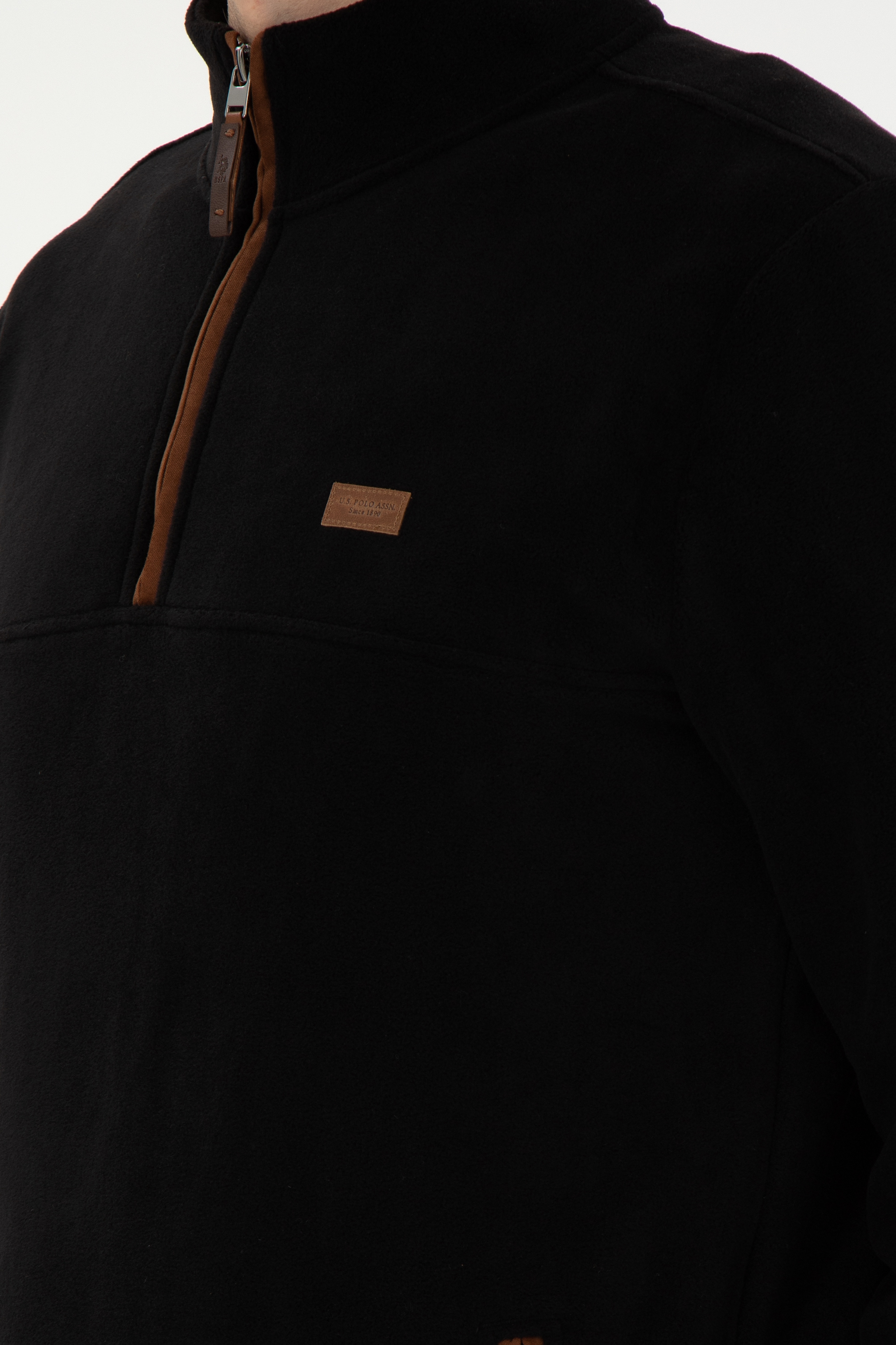 Erkek Siyah Sweatshirt - Image 7