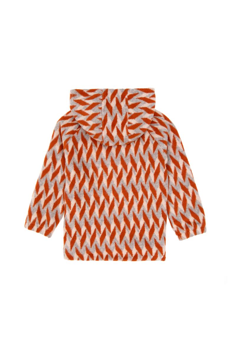 Erkek Çocuk Tarçın Fermuarlı Polar Sweatshirt - 50290783029