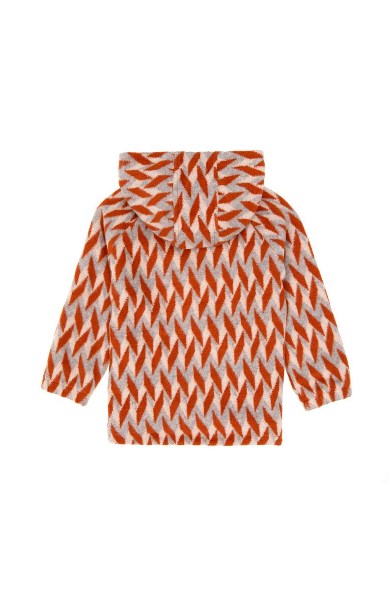 Erkek Çocuk Tarçın Fermuarlı Polar Sweatshirt